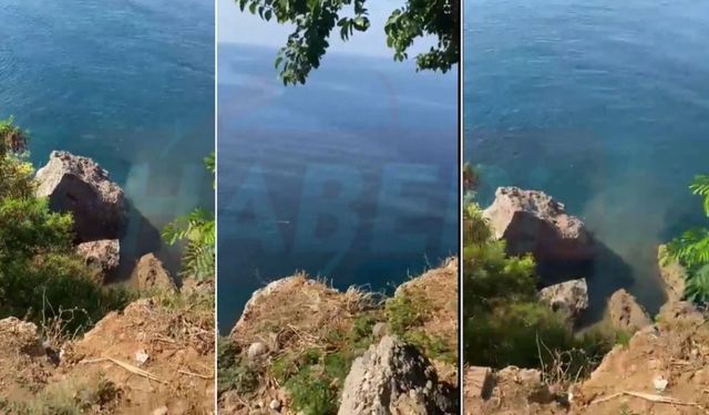 Antalya’da Falezlerden Denize Atık Su Aktı! Başsavcılık Soruşturma Başlattı