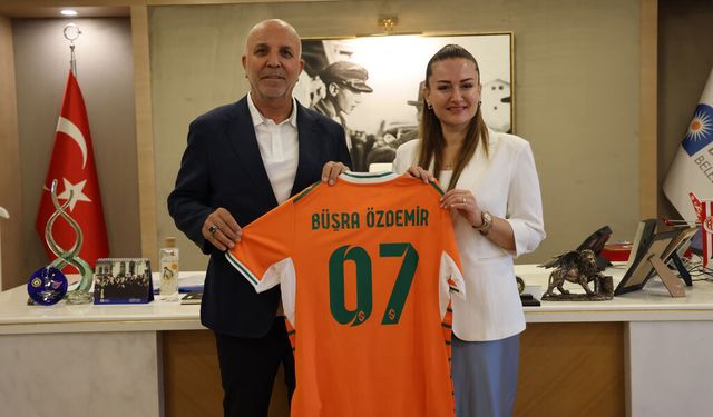 Başkan Vekili Büşra Özdemir, Alanyaspor Yönetimini Ağırladı