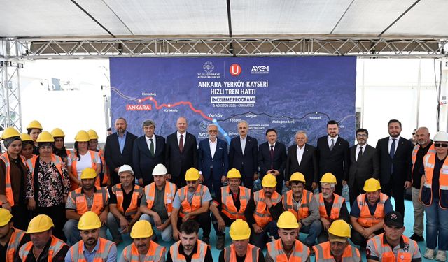 Antalya’ya Hızlı Tren İçin Yeni Adım: Kayseri’den Turizm Kentine Demiryolu Bağlantısı
