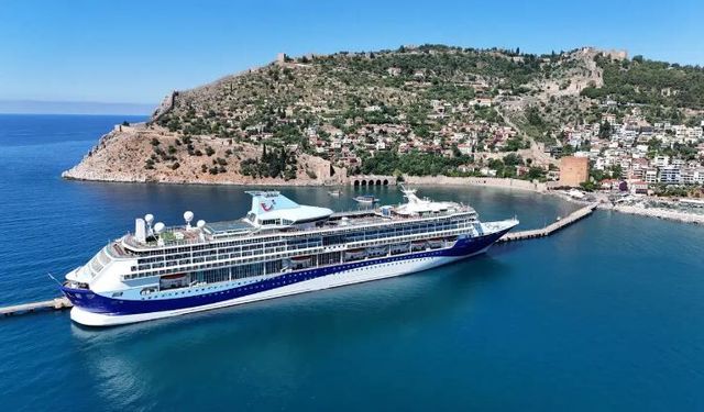 Alanya’nın Kruvaziyer Trafiğinde Dikkat Çeken Değişim