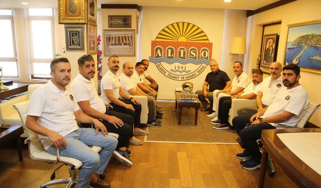 Alanyasporlular Derneği’nden ALTSO Başkanı Erdem'e Ziyaret