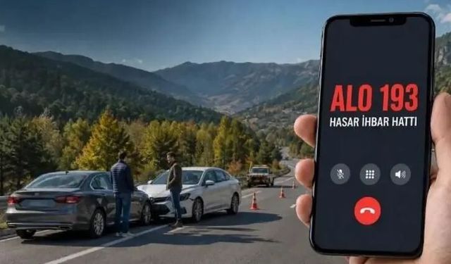 Araç Sahibini İlgilendiriyor: Alo 193 Ortak Hasar İhbar Merkezi Devrede!