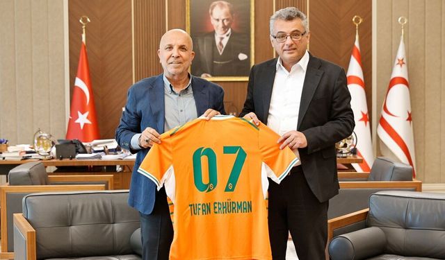 Alanyaspor’dan KKTC Cumhurbaşkanı Erhürman’a Ziyaret