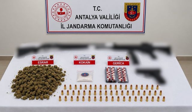 Antalya’da Eş Zamanlı Operasyon: 22 Adreste Arama