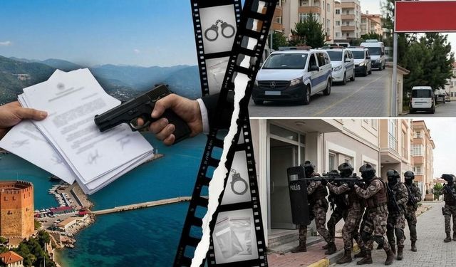 Alanya’da Film Senaryolarını Aratmayan Şantaj Çetesi Operasyonu: 7 Şüpheli Adliyede