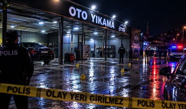 Alanya'da Oto Yıkamacı Dükkanında Silahlı Çatışmada 3 Yaralı