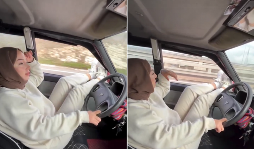 Trafikte Dehşete Düşüren Görüntüler: Kadın Sürücünün Yaptıklarına Kimse Anlam Veremedi