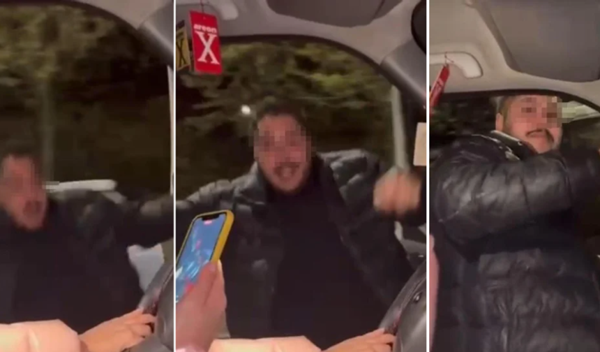 Seyir Halindeki Aracın Kapısını Açıp Twerk Yapan Sürücü Yere Kapaklandı