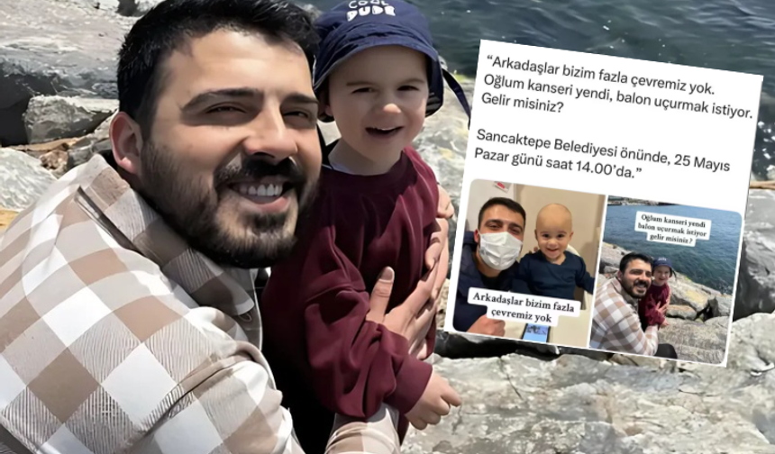 Oğlu Kanseri Yenen Koca Yürekli Babanın İsteği Sonrası Belediye Harekete Geçti