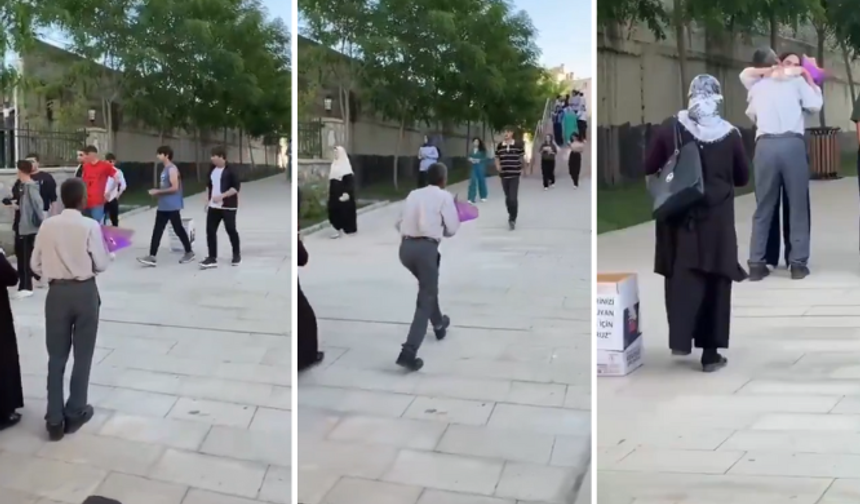 Bir Buket Çiçek, Bin Duygu: Babanın Sürprizi Sosyal Medyayı Salladı