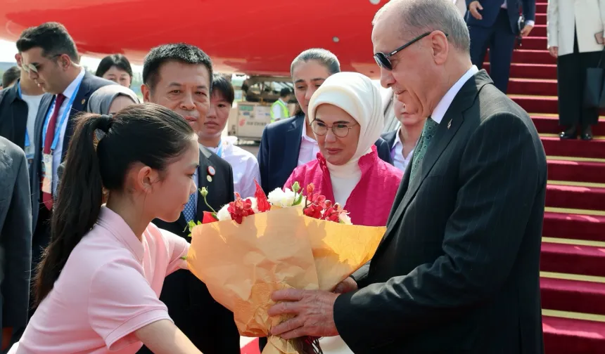 Cumhurbaşkanı Erdoğan, Şanghay İşbirliği Örgütü Zirvesi için Çin'de