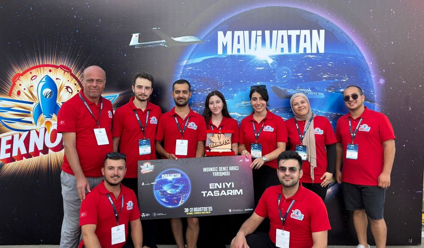 ALKÜ’lü Öğrenciler TEKNOFEST’te Mavi Vatan’la Tarih Yazdı