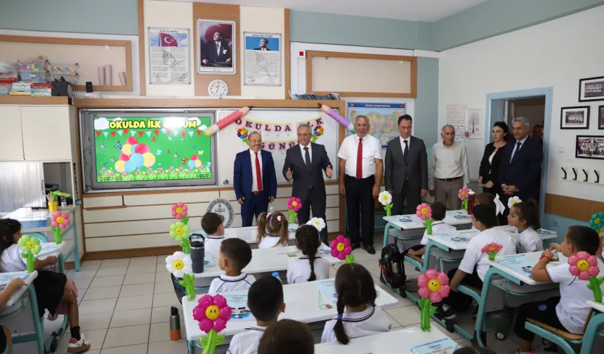 Bursa İl Milli Eğitim'den uyum öğrencilerine ziyaret