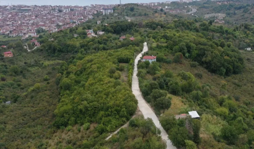 Ordu Büyükşehir’den Ünye Bayramca’ya yol müjdesi