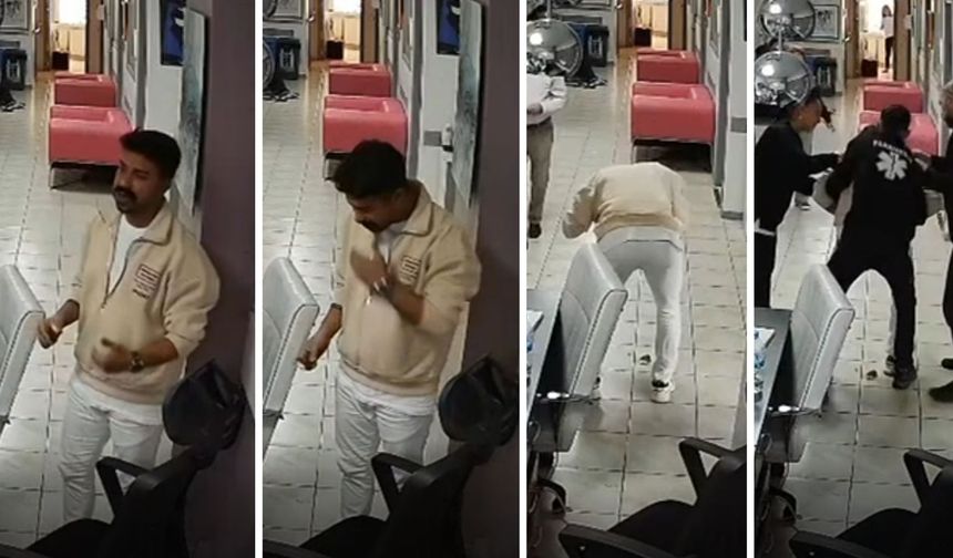 Sağlık Personelinden Mesai Arkadaşına Hayat Kurtaran Hemlich  Manevrası