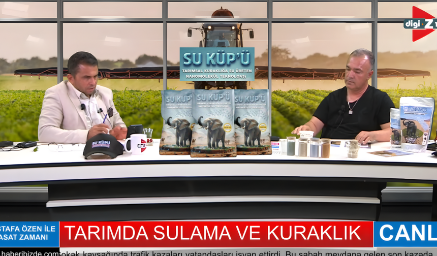 Tarımda Nanomolekül Devrim: Su Küpü İle Üretimde %50 Tasarruf Dönemi
