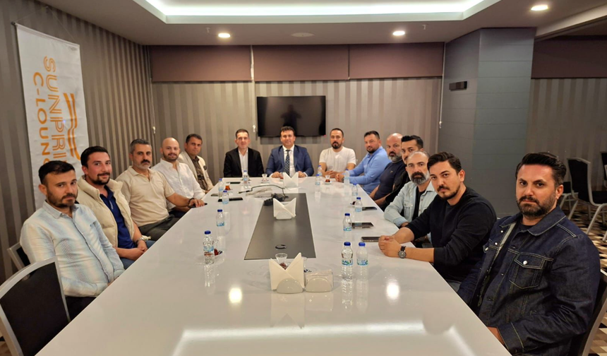 Alanya Yenilikçi İş İnsanları Derneği, İlçe Milli Eğitim Müdürü Yusuf Yılmaz'ı Ağırladı