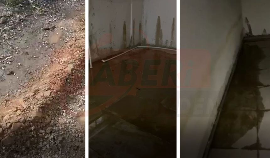 Kayseri’de Yağmur Suyu Bodrumu Bastı: Asansör Boşluğunda Tehlikeli Birikinti Oluştu