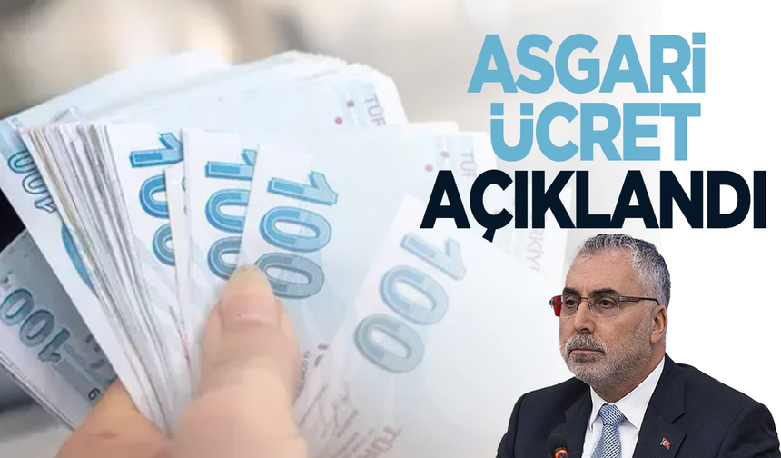 SON DAKİKA: Asgari Ücret Belli Oldu