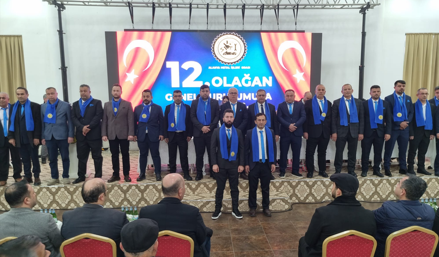 Alanya Metal İşleri Odası Mevcut Başkanı Ali rıza Açman Yeniden Başkan Seçildi