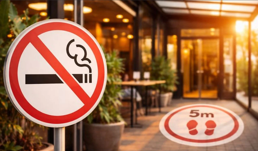 Sigara Yasakları Genişliyor: “5 Metre Kuralı” ve “Kırmızı Hat” Geliyor