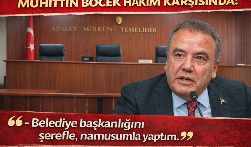 Muhittin Böcek İlk Kez Hâkim Karşısına Çıktı! İşte İlk Sözleri