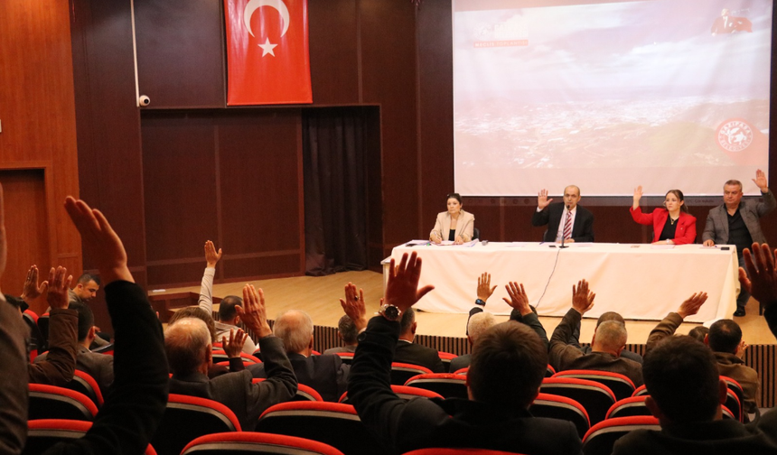 Gazipaşa Belediyesi Mart Ayı Meclisi Başkan Yılmaz'ın Katılımıyla Gerçekleştirildi