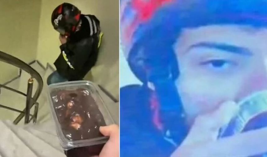 Kurye Önce Yalayıp Test Etti, Sonra Müşteriye Teslim Etti