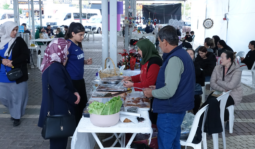 Alanya’da Kadın Girişimciler Düzenlenen Kermeste Buluştu
