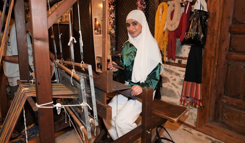 Alanya’da Kültürel Miras Buluşması: Erasmus Öğrencileri Dokuma Atölyesinde