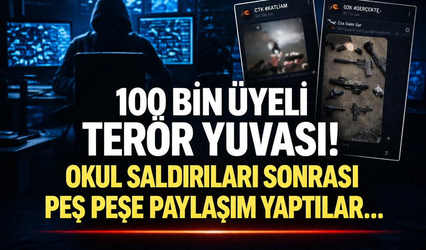 100 Bin Üyeli Terör Yuvası! Okul Saldırıları Sonrası Peş Peşe Paylaşım Yaptılar