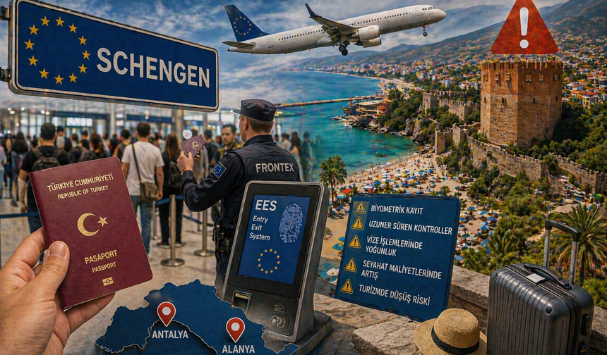 Schengen’de Yeni Sistem Turizmi Etkileyebilir Alanya Ve Antalya Alarmda