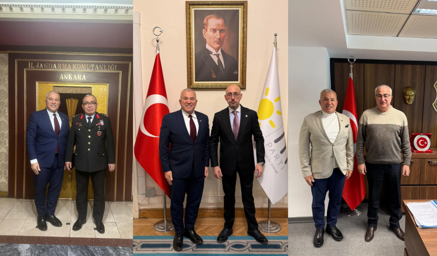 Alanya Eğitim Vakfı’ndan Ankara’da Üst Düzey Ziyaret Trafiği