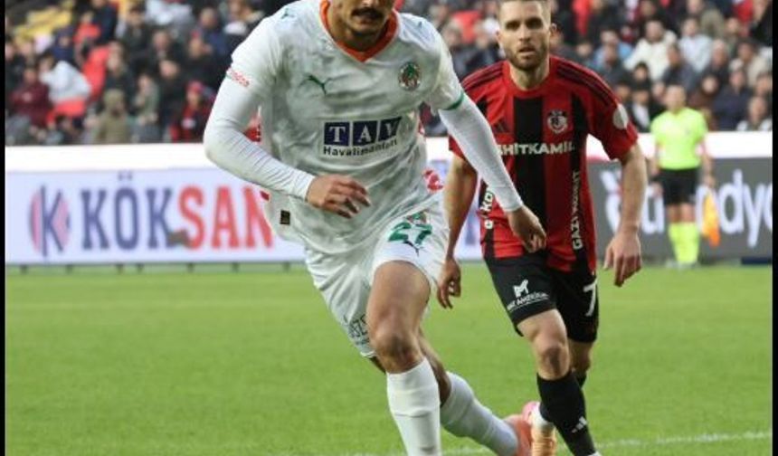 Corendon Alanyaspor Gaziantep’te Beraberlikle Döndü