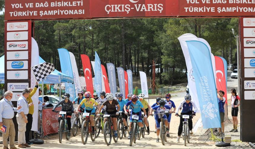 Alanya’da Ünilig Bisiklet Şampiyonası Sona Erdi