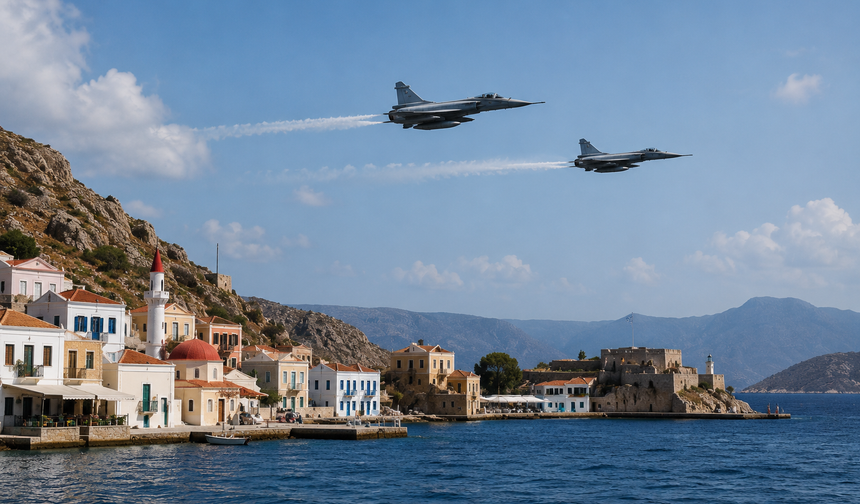 Meis Adası’nda Bu Kez Yunan Jetleri Uçtu: “Sıcak Çatışmaya Hazırlık” İddiası