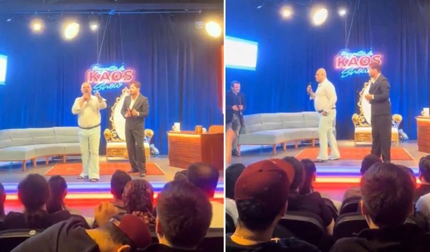 Ajdar Kaos Show’da Sert Çıkıştı