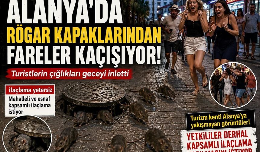 FARELER MAHALLELİYİ CANINDAN BEZDİRDİ