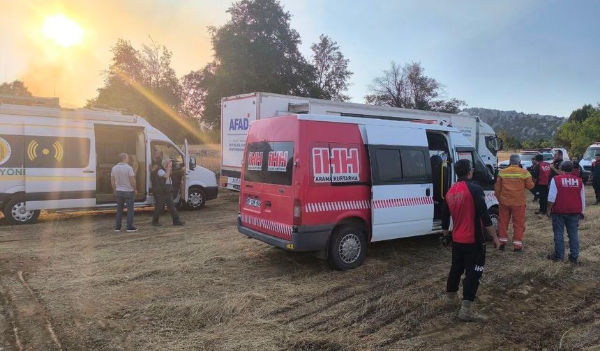 Alanya İHH Ekibi Akseki'deki Orman Yangınına Destek İçin Sahada