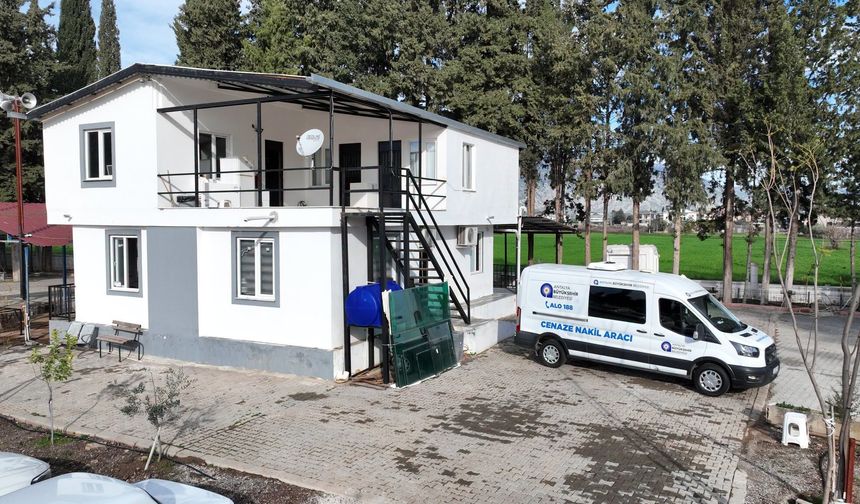 Antalya Büyükşehir Belediyesi’nden İlçelere Yeni Morg Ve Gasilhane