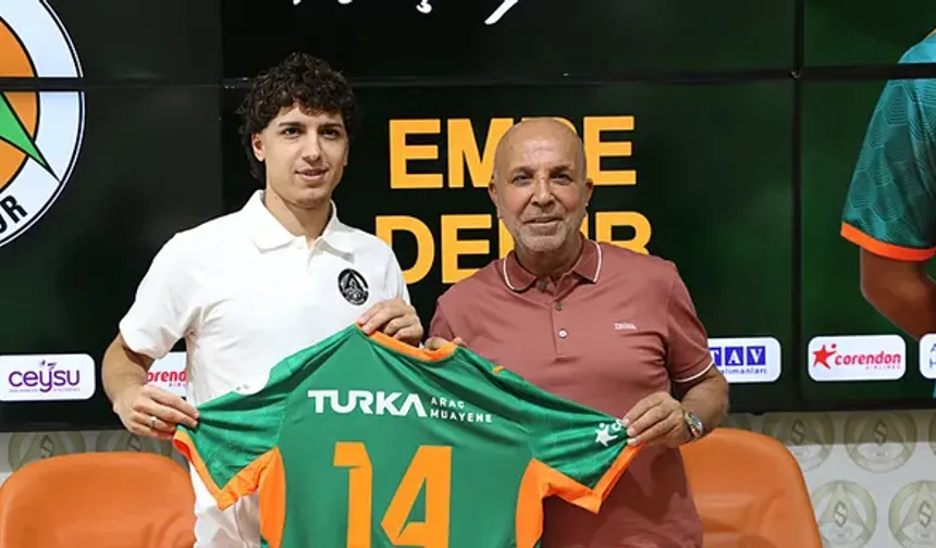 Alanyaspor’dan Orta Sahaya Genç Takviye: Emre Demir İmzayı Attı