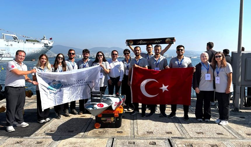 ALKÜ’lü Gençler Mavi Vatan’da İnsansız Araçla Finalde