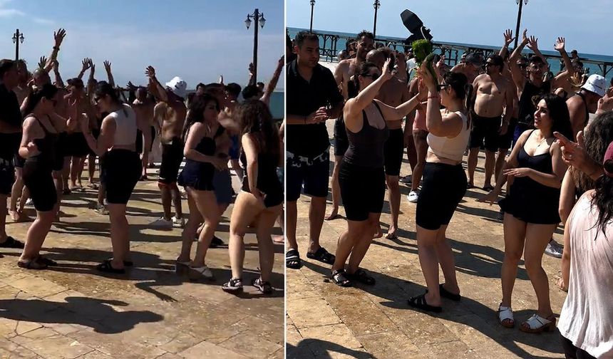 İranlı Turistler Van Gölü'nde Doyasıya Eğlendi