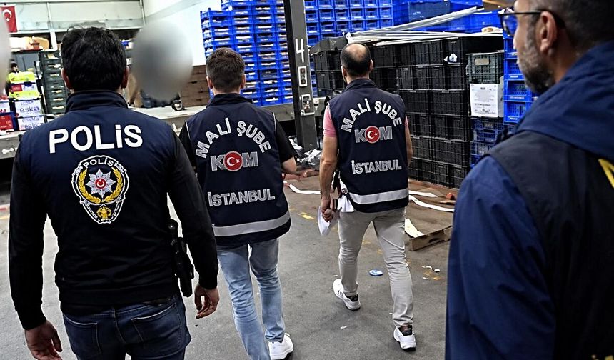 Sebze Ve Meyve Piyasasında Büyük Operasyon: 33 Şüpheli Gözaltında