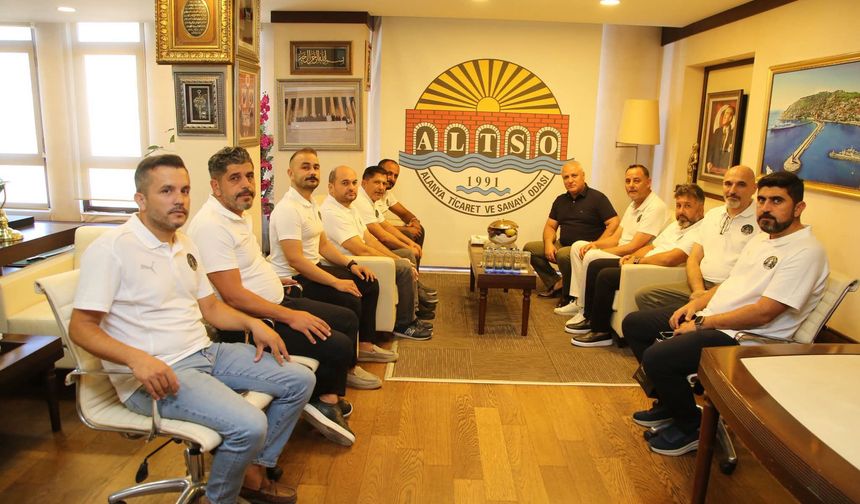 Alanyasporlular Derneği’nden ALTSO Başkanı Erdem'e Ziyaret