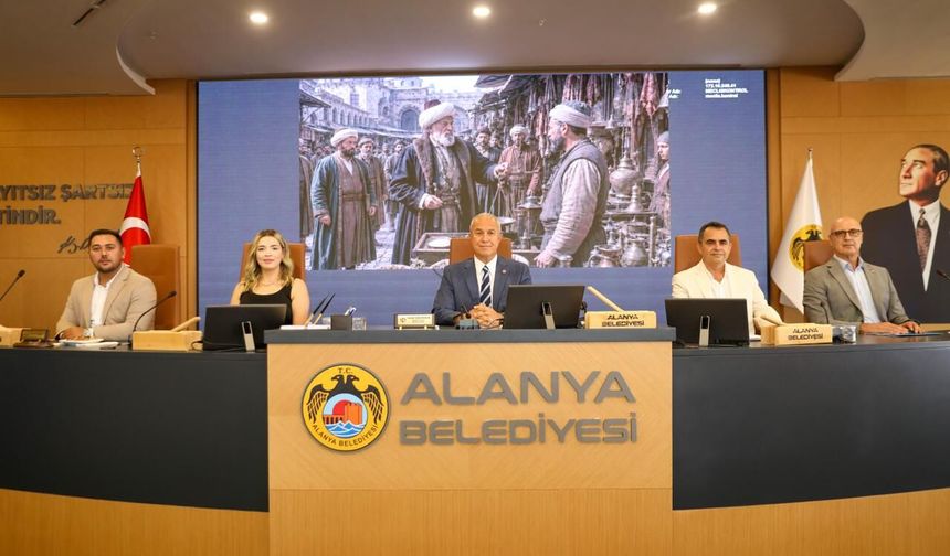 Alanya’da Meclis Gündeminde Yangın, Deniz Kirliliği Ve Yeni Projeler