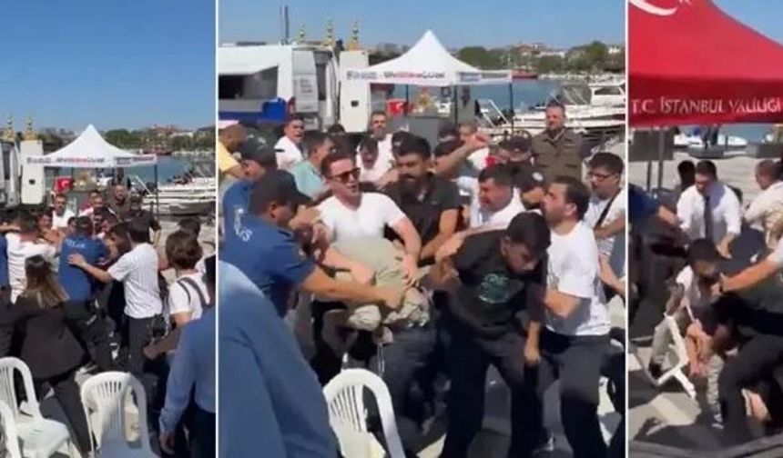 Silivri’de Batan Gemiyi Takip Eden Basın Mensuplarına Saldırı!