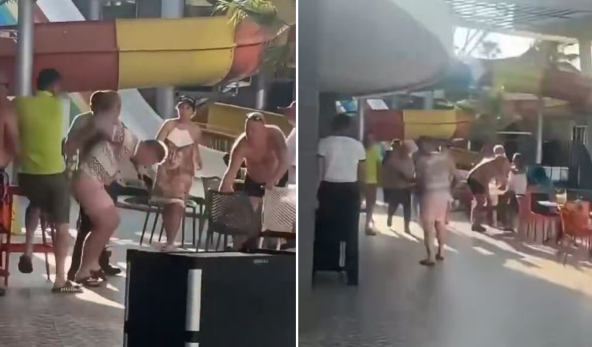 Alanya’da Otelde Rus Ve Ukraynalı Turistler Birbirine Girdi