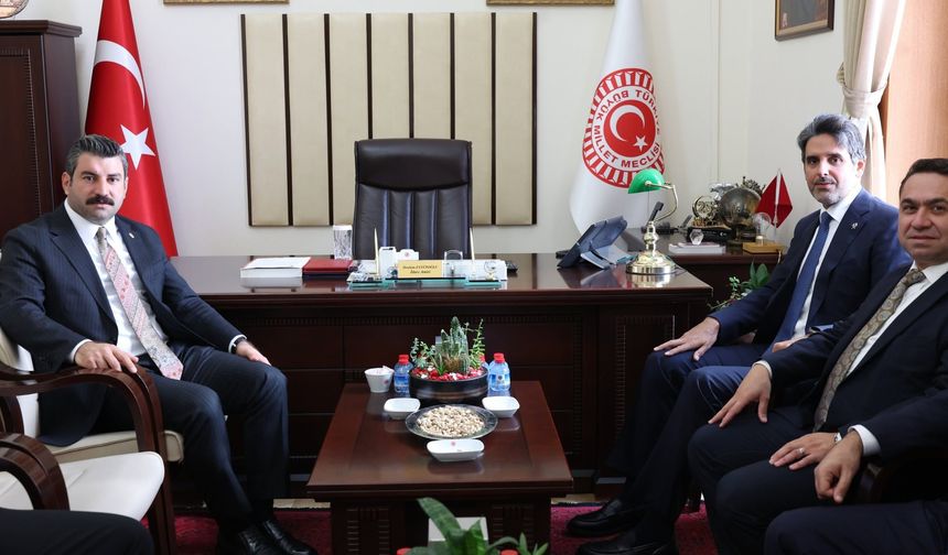 ALKÜ Rektörü Türkdoğan'dan TBMM’de Üst Düzey Ziyaret