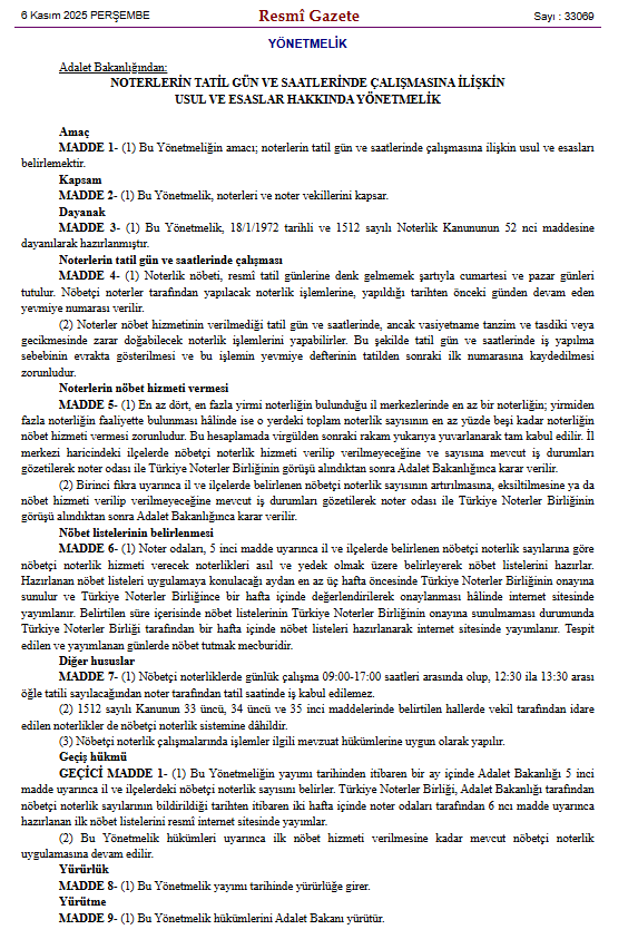 Resmi Gazete Metiniçi